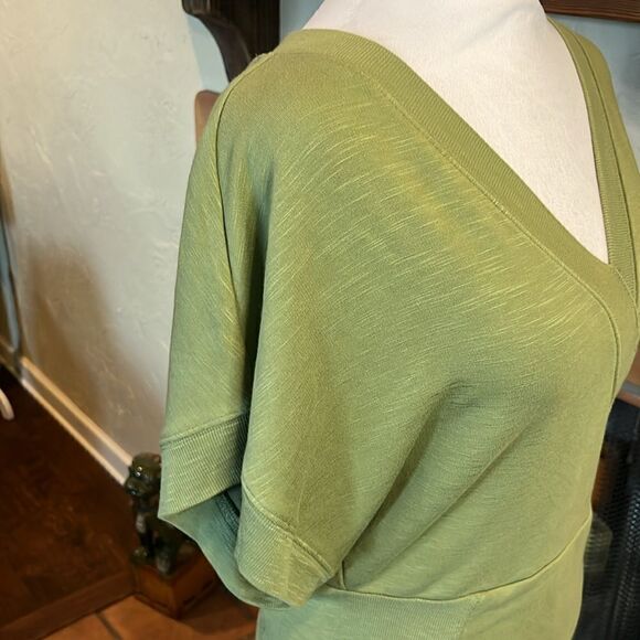 Anthropologie Daily Practice Avocado Green 2-Piece Shorts Set, size M! - Picture 8 of 11